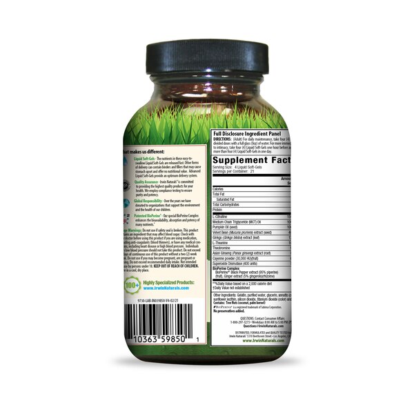 Irwin Naturals Steel-Libido RED, 84 CT