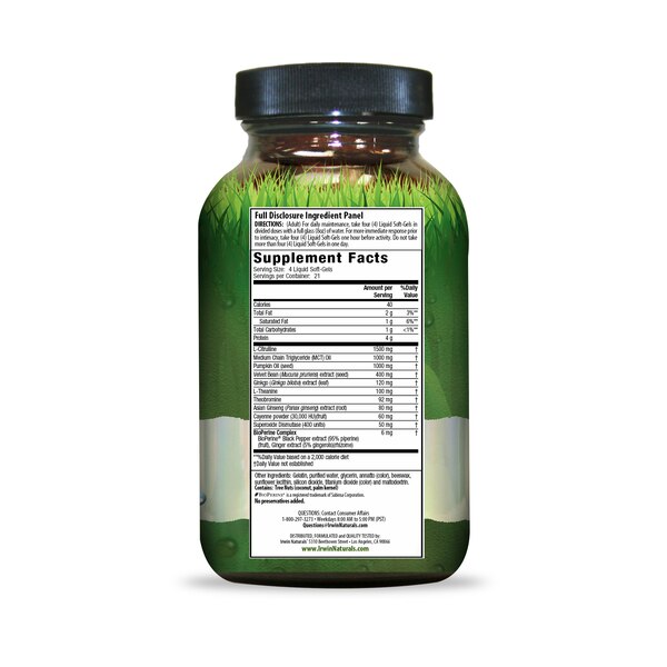 Irwin Naturals Steel-Libido RED, 84 CT