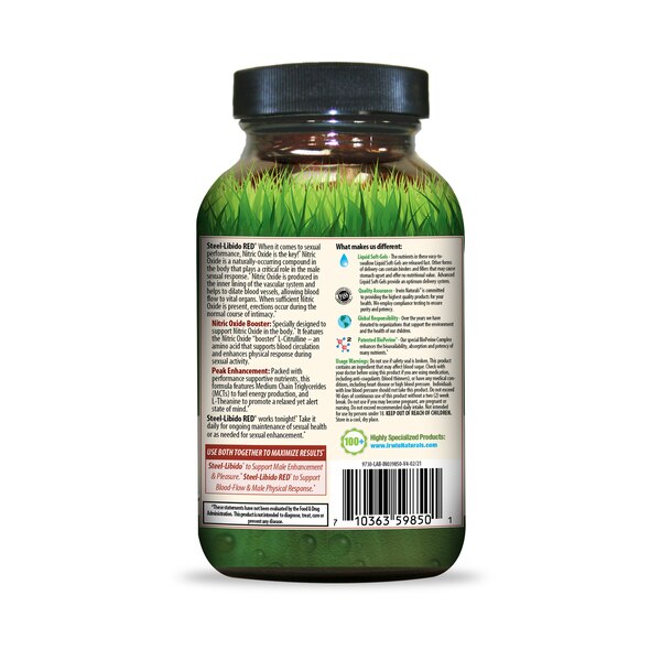 Irwin Naturals Steel-Libido RED, 84 CT