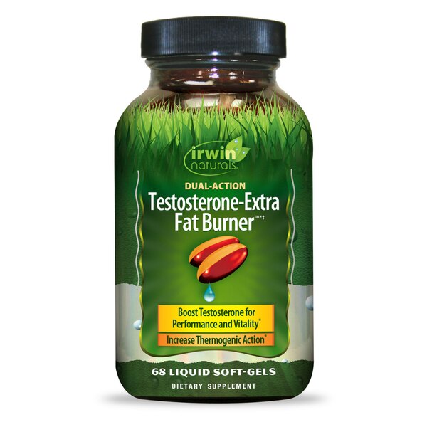 Irwin Naturals Testosterone-Extra Fat Burner, 68 CT