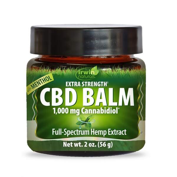 Irwin Naturals CBD Balm, 2 OZ - State Restrictions Apply