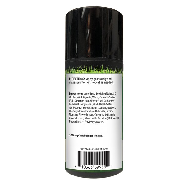 Irwin Naturals CBD Gel + Arnica, 3.33 OZ - State Restrictions Apply