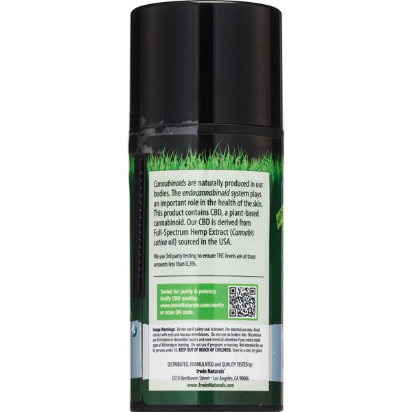 Irwin Naturals CBD Gel + Menthol 1000mg