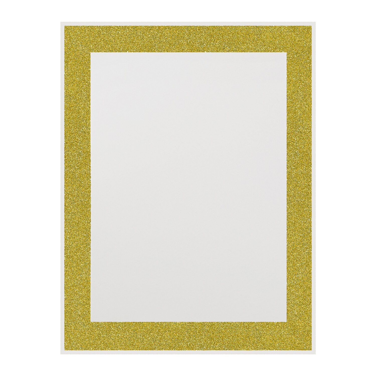 Ultra Brite Gold Glitter Glam Frame Poster Board, 22"x28"