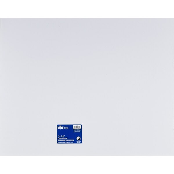 Royal EcoBrites Foam Board , Black/White