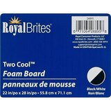 Royal EcoBrites Foam Board , Black/White, thumbnail image