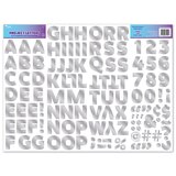 Royal Brites Holographic Foil Project Letters & Numbers Stickers, 2 in, 115 CT, thumbnail image