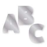 Royal Brites Holographic Foil Project Letters & Numbers Stickers, 2 in, 115 CT, thumbnail image