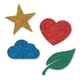 Royal Brites Glitter Paper Assorted Colors, 9.25 x 11 in, 12 ct, thumbnail image
