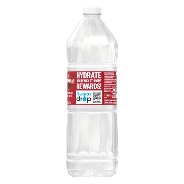 Arrowhead 100% Mountain Spring Water Plastic Bottle, 33.8 OZ