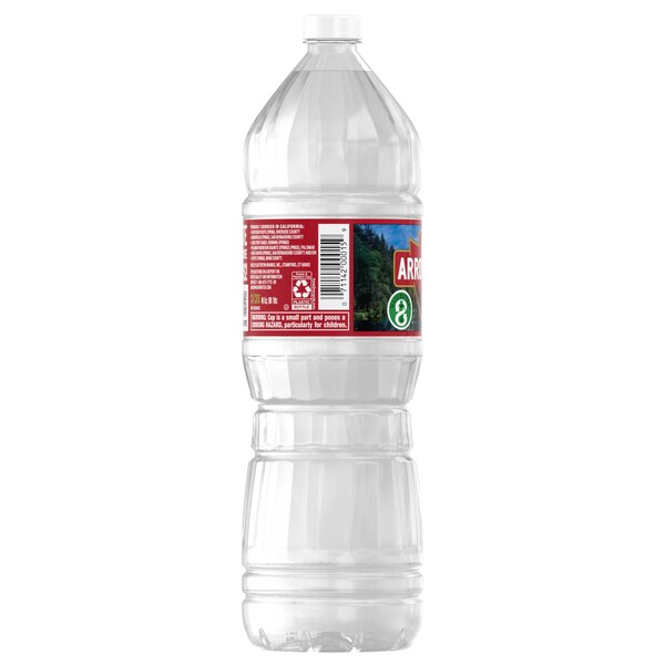 Arrowhead 100% Mountain Spring Water Plastic Bottle, 50.7 oz