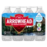 Arrowhead Brand 100% Mountain Spring Water, Pack of 12, 16.9 oz, thumbnail image