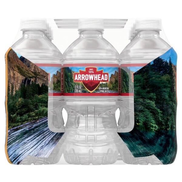 Arrowhead 100% Mountain Spring Water Plastic Bottle