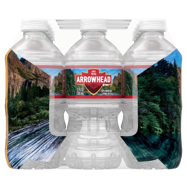 Arrowhead 100% Mountain Spring Water Plastic Bottle