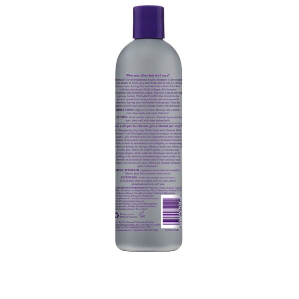 Jhirmack Silver Brightening Ageless Shampoo, 12 OZ