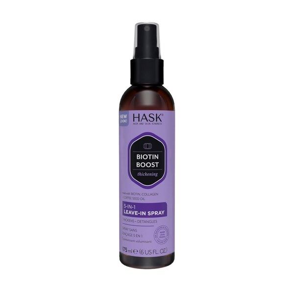 Hask Biotin Boost 5-in-1 Leave -In Spray Conditioner, 6 OZ