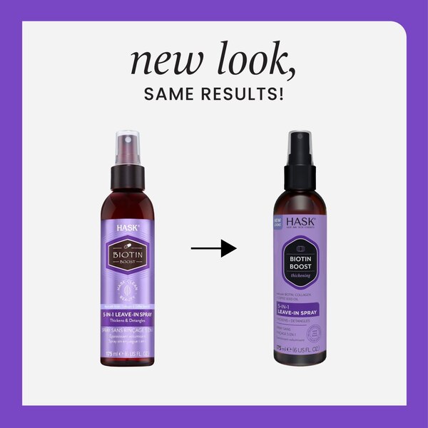 Hask Biotin Boost 5-in-1 Leave -In Spray Conditioner, 6 OZ