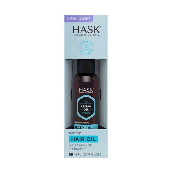 HASK Argan Oil Repairing Hair Oil, 2 OZ
