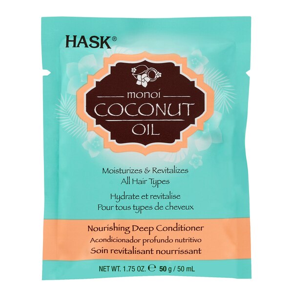 Hask Monoi Coconut Oil Nourishing Deep Conditioner, 1 Packet