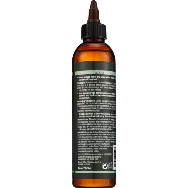 Difeel Teat Tree Premium Hair Oil, 8 OZ