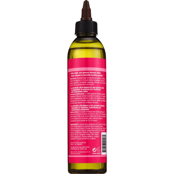 Difeel Growth and Curl Premium Hair Oil, 8  OZ 