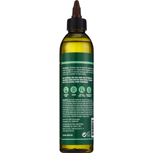 Difeel Rosemary & Mint Premium Hair Oil, 8 OZ