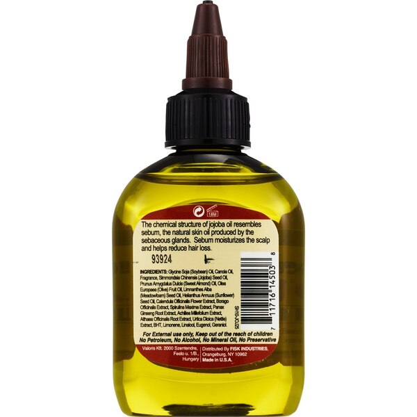 Difeel Jojoba Premium Hair Oil. 2.5 OZ