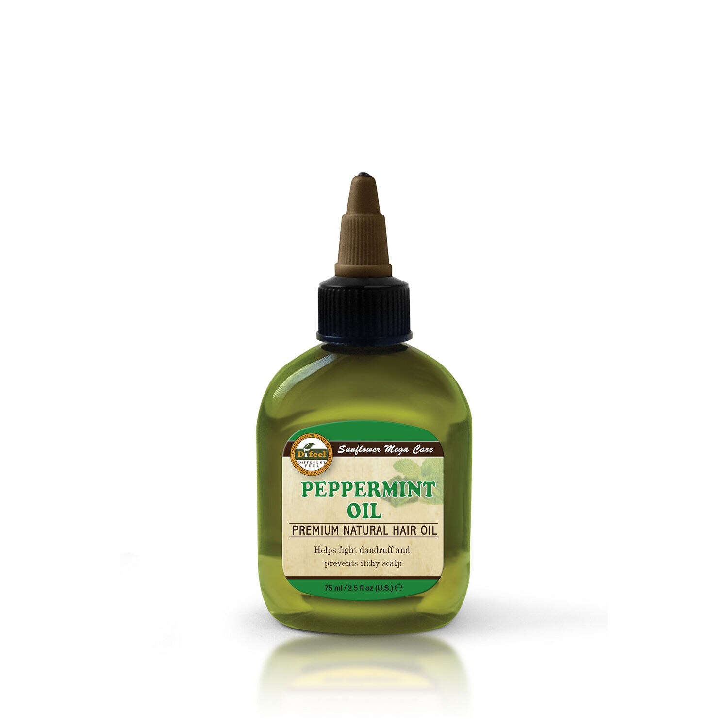 Difeel(Sunflower) Peppermint Scalp Care Hair Oil (2.5oz) Difeel(Sunflower) Peppermint Scalp Care Hair Oil (2.5oz)