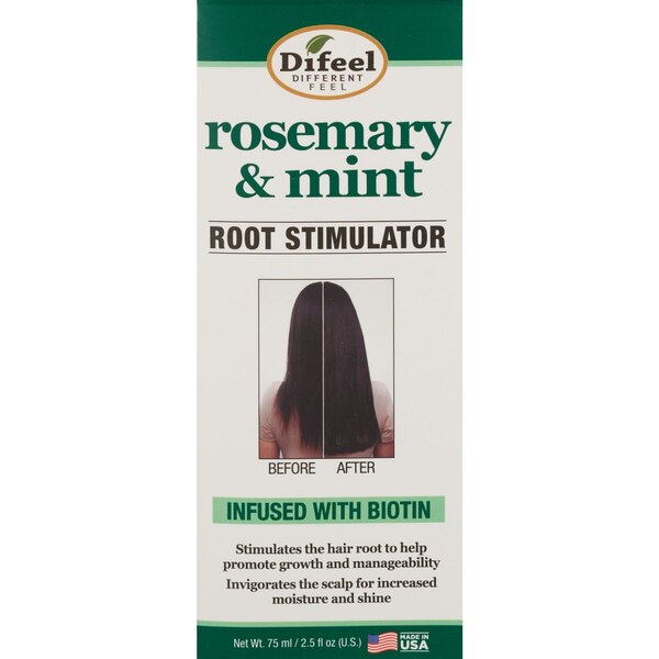 Difeel Rosemary and Mint Root Stimulator with Biotin, 2.5 OZ