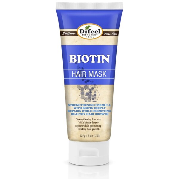 Difeel Biotin Hair Mask, 8 OZ