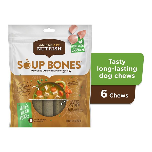Rachael Ray Nutrish Soup Bones With Real Chicken & Veggies