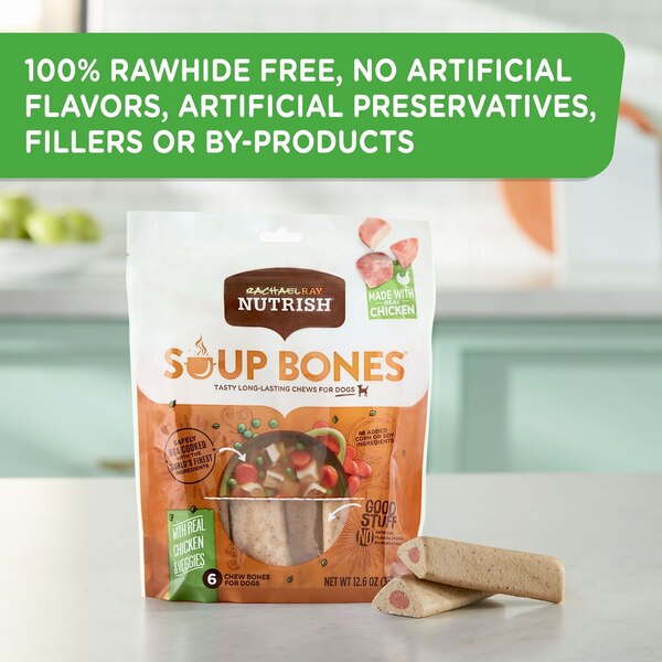 Rachael Ray Nutrish Soup Bones With Real Chicken & Veggies