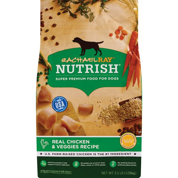 Rachael Ray Nutrish Super Premium Natural Food For Dogs, 56 OZ