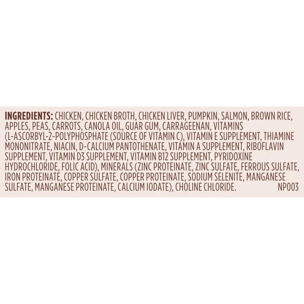 Rachael Ray Nutrish Gentle Digestion Real Chicken, Pumpkin & Salmon Recipe Wet Dog Food, 13 oz