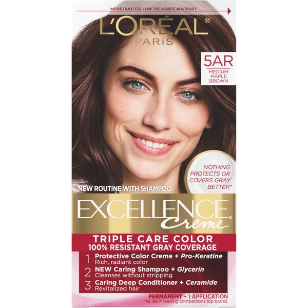 L'Oreal Paris Excellence Creme Permanent Triple Care Hair Color