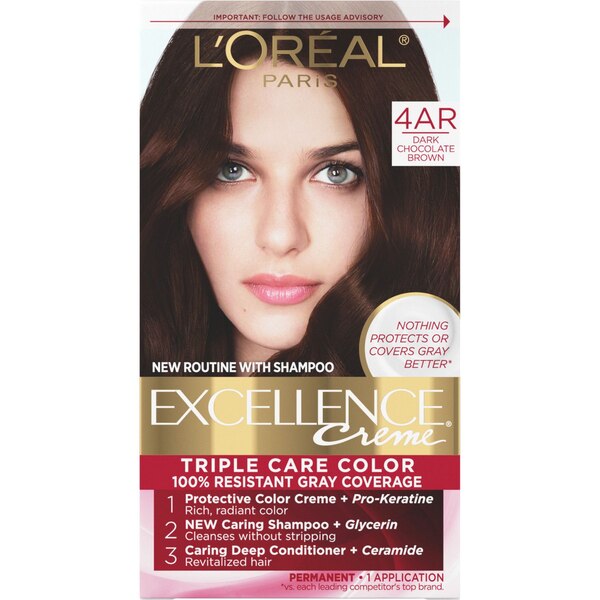 L'Oreal Paris Excellence Creme Permanent Triple Care Hair Color