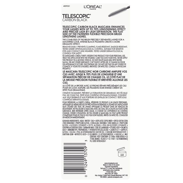 L'Oreal Paris Telescopic Original Washable Mascara