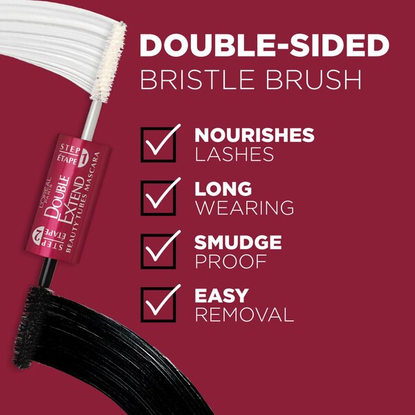 L'Oreal Paris Double Extend Beauty Tubes Washable Mascara