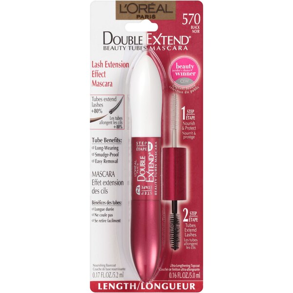 L'Oreal Paris Double Extend Beauty Tubes Washable Mascara