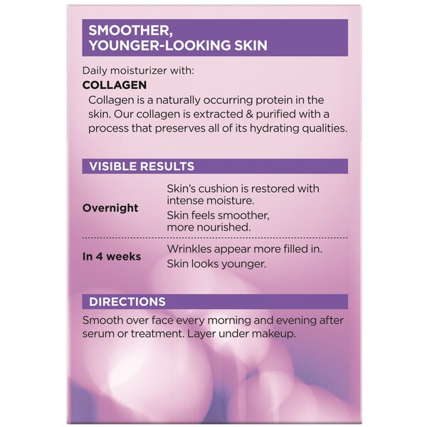 L'Oreal Paris Collagen Moisture Filler Facial Day Night Cream, 1.7 OZ