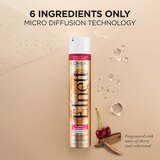 L'Oreal Paris Elnett Satin Extra Strong Hold Hair Spray for Color Treated Hair, thumbnail image 5 of 8