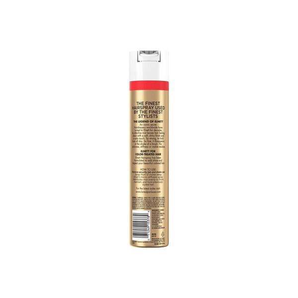 L'Oreal Paris Elnett Satin Extra Strong Hold Hair Spray for Color Treated Hair