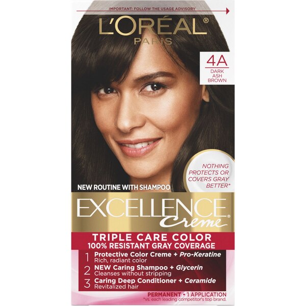 L'Oreal Paris Excellence Creme Permanent Triple Care Hair Color
