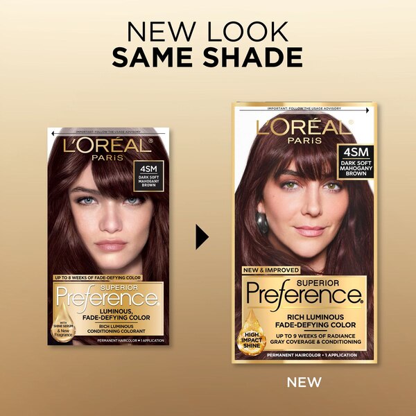 L'Oreal Paris Superior Preference Fade-Defying Shine Permanent Hair Color