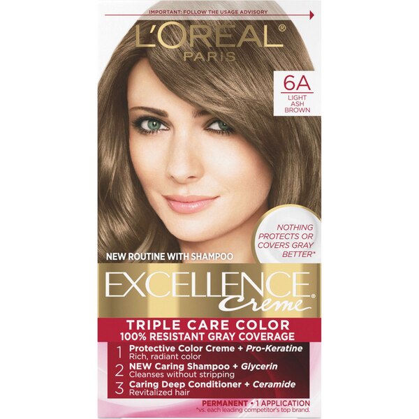 L'Oreal Paris Excellence Creme Permanent Triple Care Hair Color