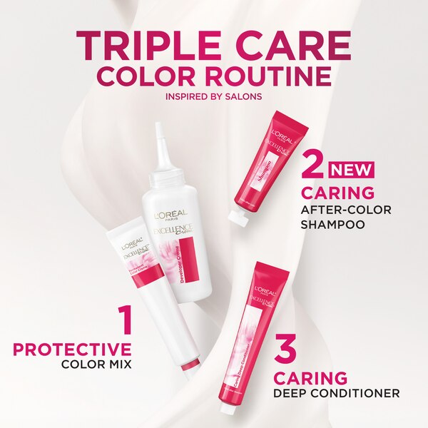 L'Oreal Paris Excellence Creme Permanent Triple Care Hair Color