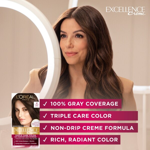 L'Oreal Paris Excellence Creme Permanent Triple Care Hair Color
