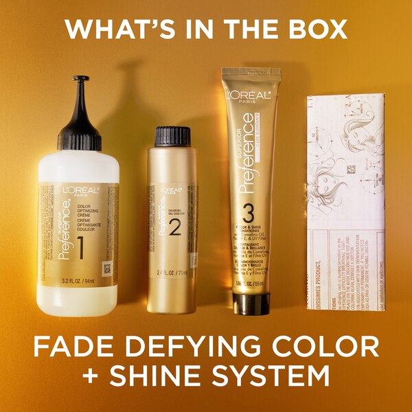 L'Oreal Paris Superior Preference Fade-Defying Shine Permanent Hair Color