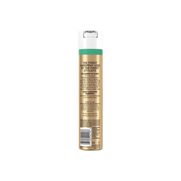 L'Oreal Paris Elnett Satin Extra Strong Hold Hair Spray, Unscented, 11 OZ