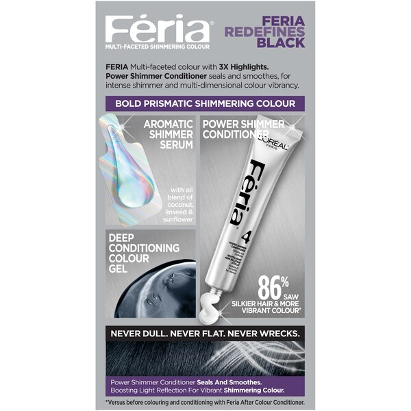 L'Oreal Paris Feria Multi-Faceted Shimmering Permanent Hair Color